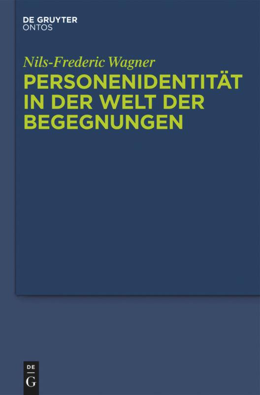 Vorderes Coverbild Personenidentität in der Welt der Begegnungen