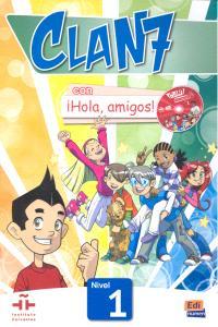 Vorderes Coverbild Clan 7 con Hola Amigos