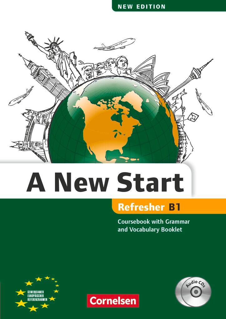 Vorderes Coverbild A New Start B1: Refresher. Kursbuch mit Audio CD, Grammatik- und Vokabelheft
