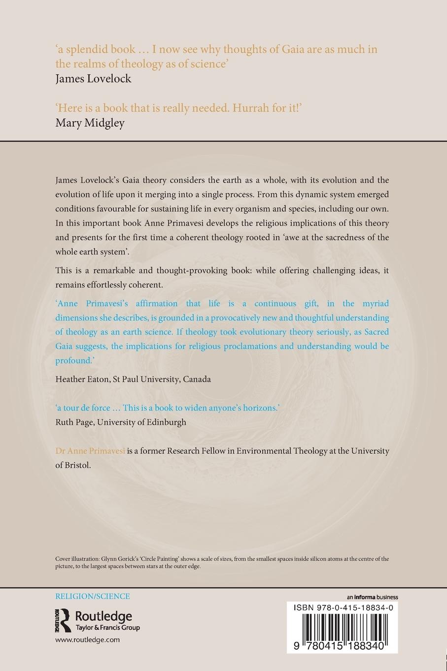 Rückseitencover Sacred Gaia