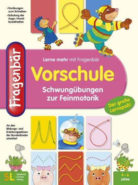 Vorderes Coverbild Vorschule. Schwungübungen zur Feinmotorik