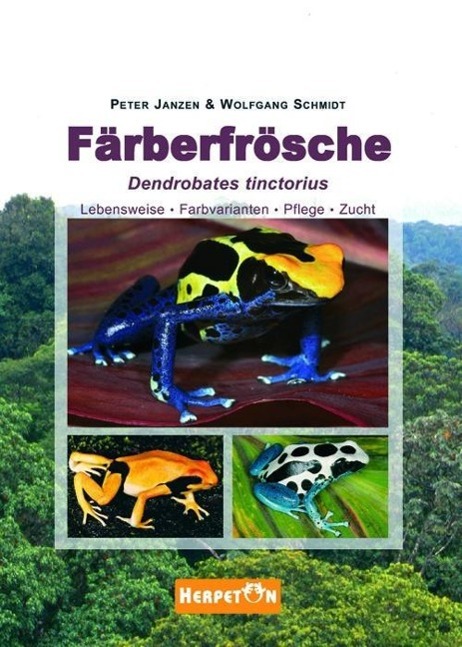 Vorderes Coverbild Färberfrösche