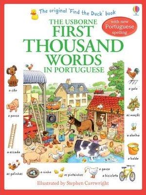 Vorderes Coverbild First Thousand Words in Portuguese