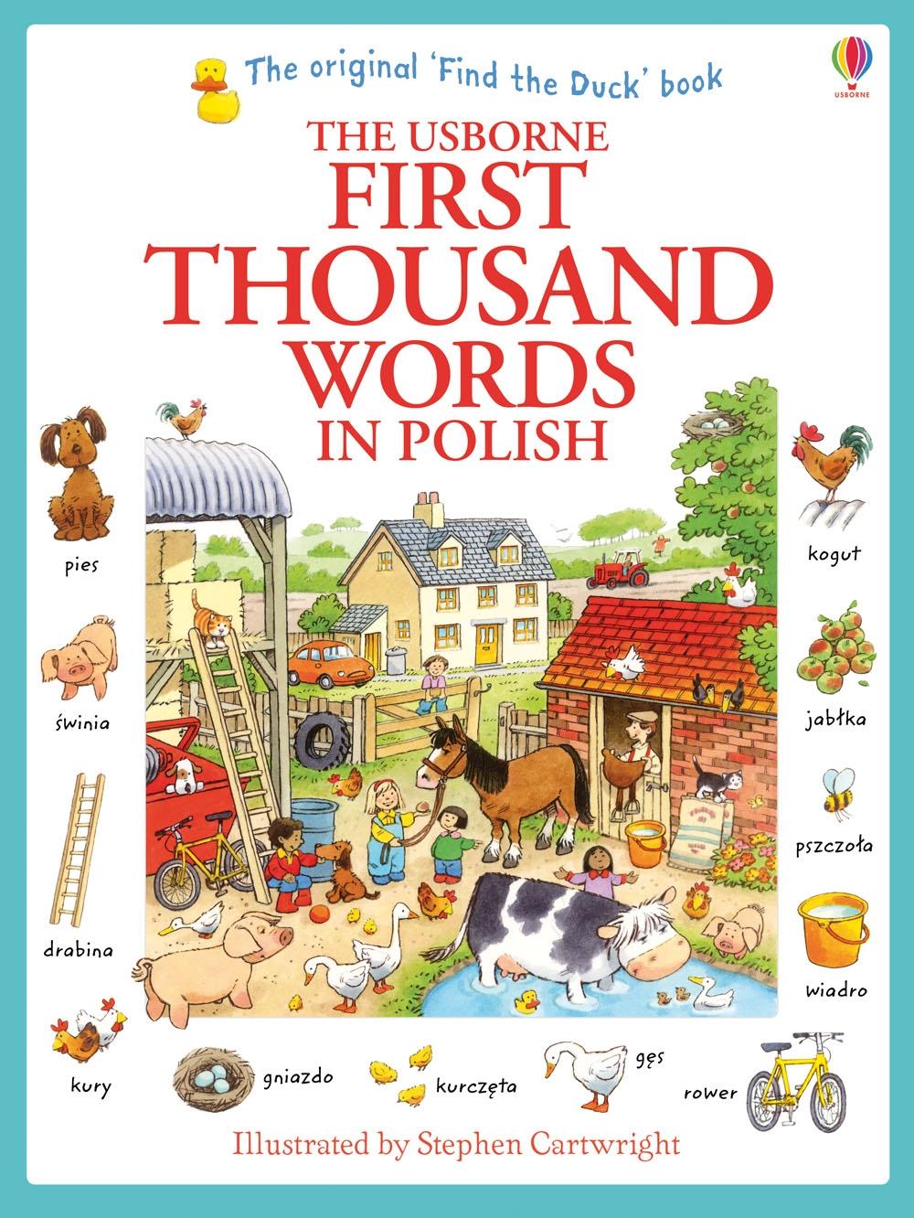 Vorderes Coverbild First Thousand Words in Polish