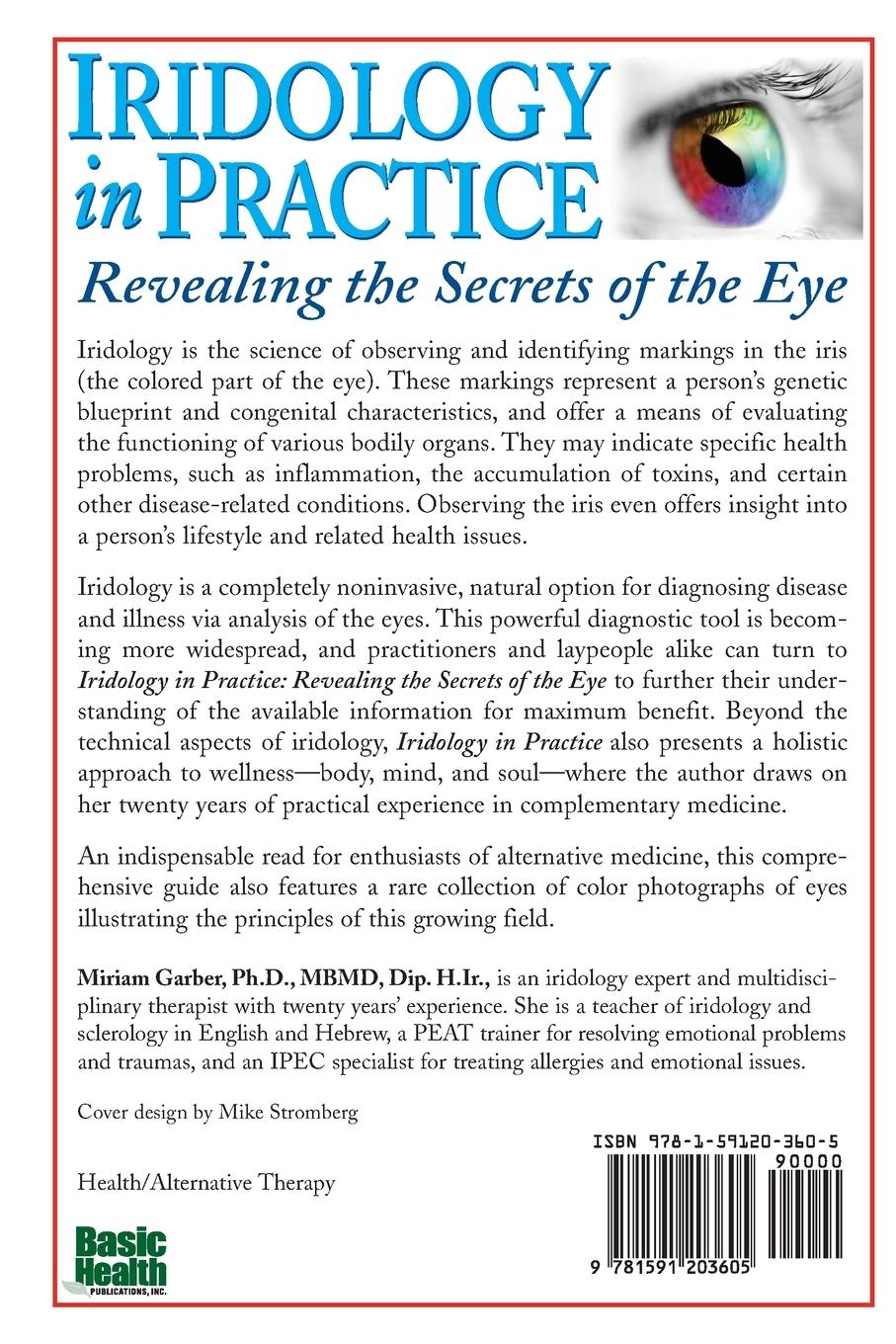 Rückseitencover Iridology in Practice