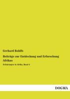 Vorderes Coverbild Beiträge zur Entdeckung und Erforschung Afrikas