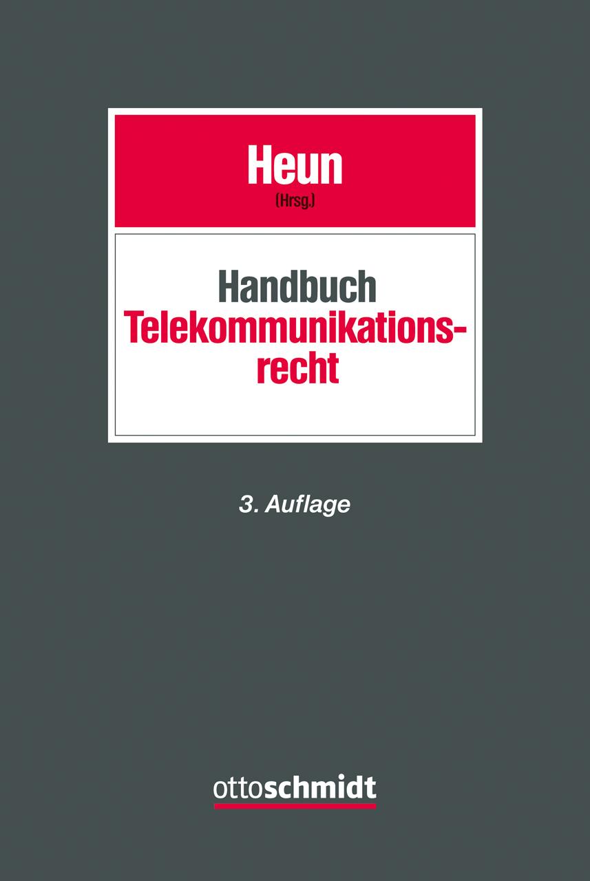 Vorderes Coverbild Handbuch Telekommunikationsrecht