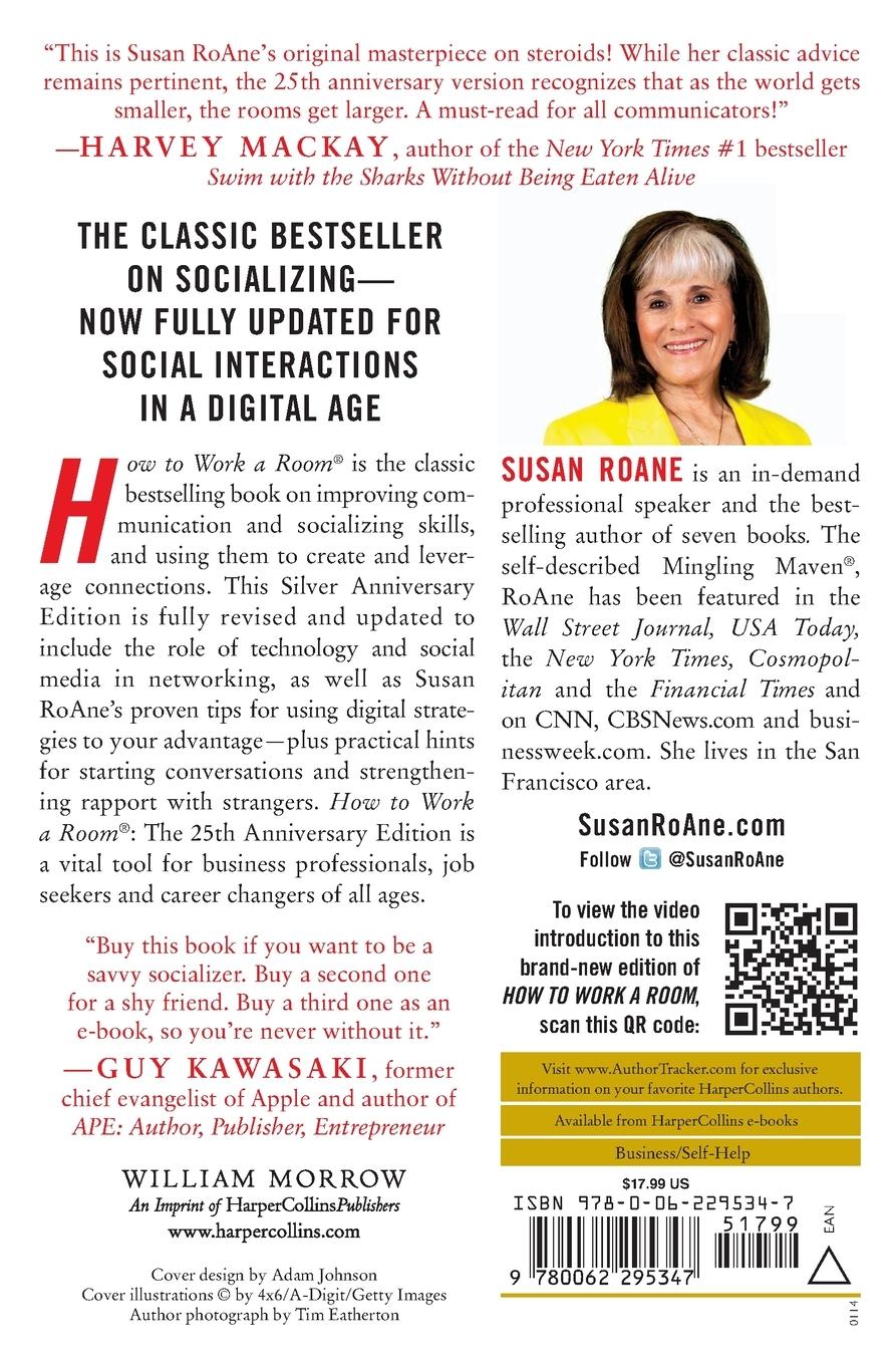 Rückseitencover How to Work a Room, 25th Anniversary Edition