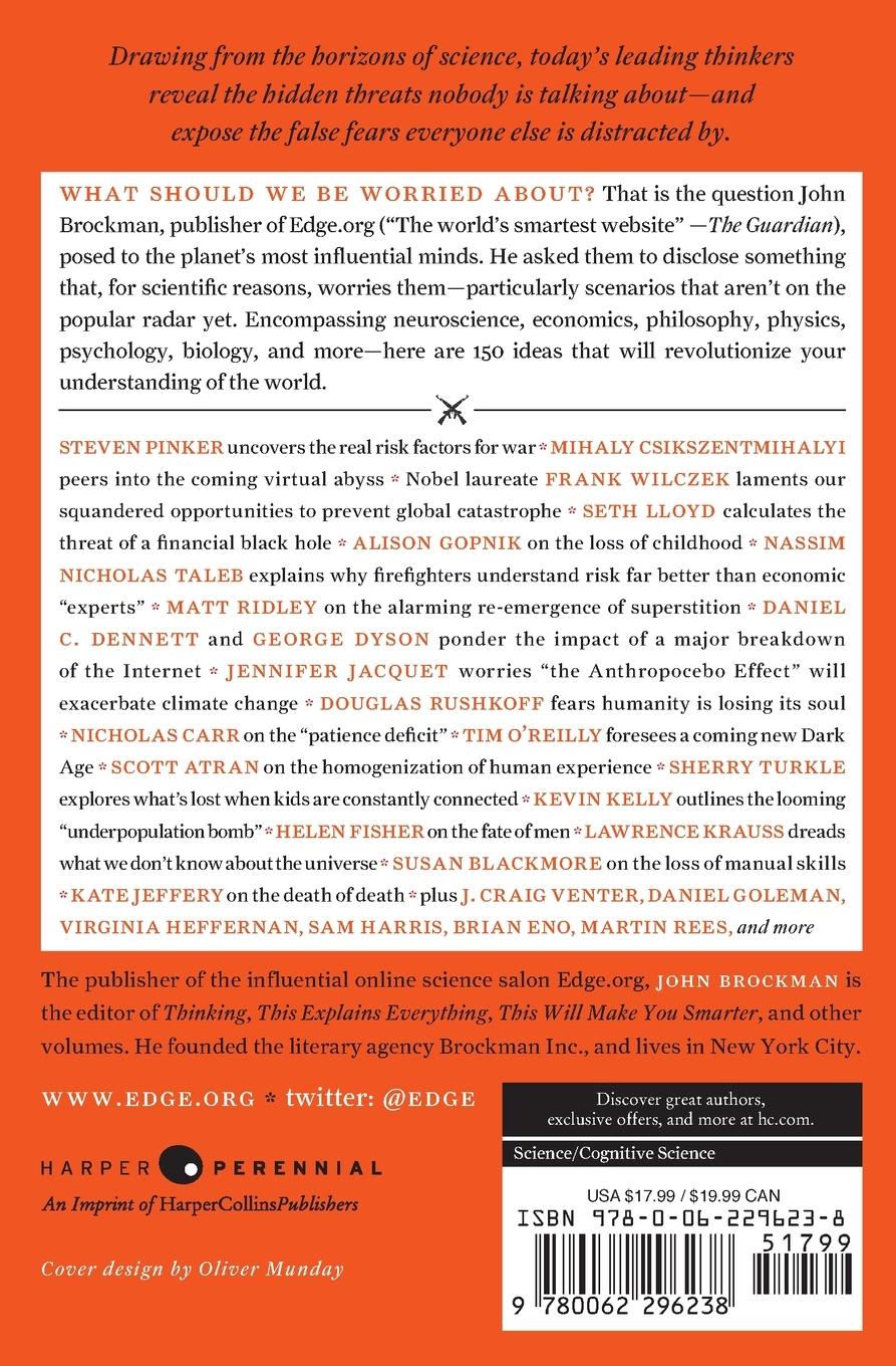 Rückseitencover What Should We Be Worried About?