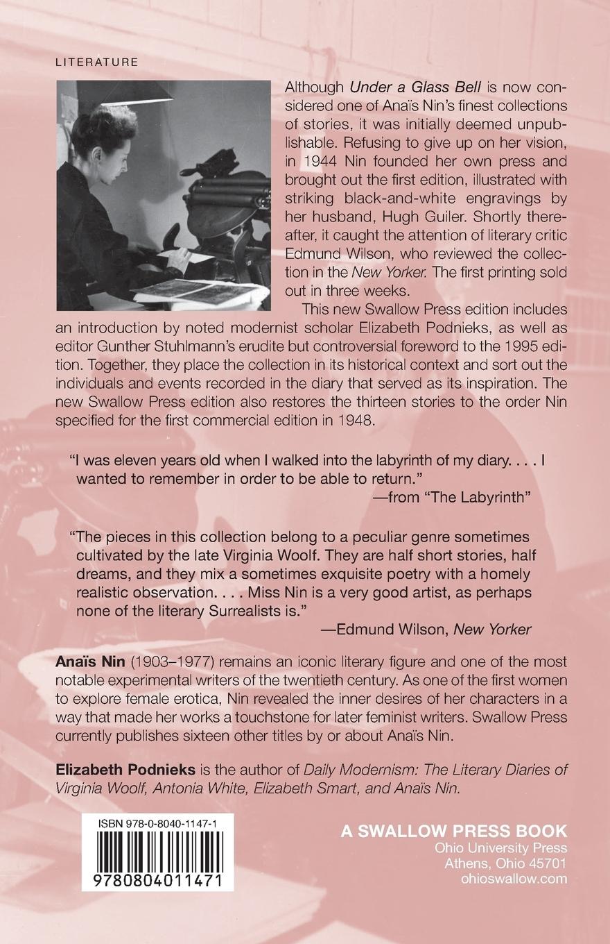 Rückseitencover Under a Glass Bell