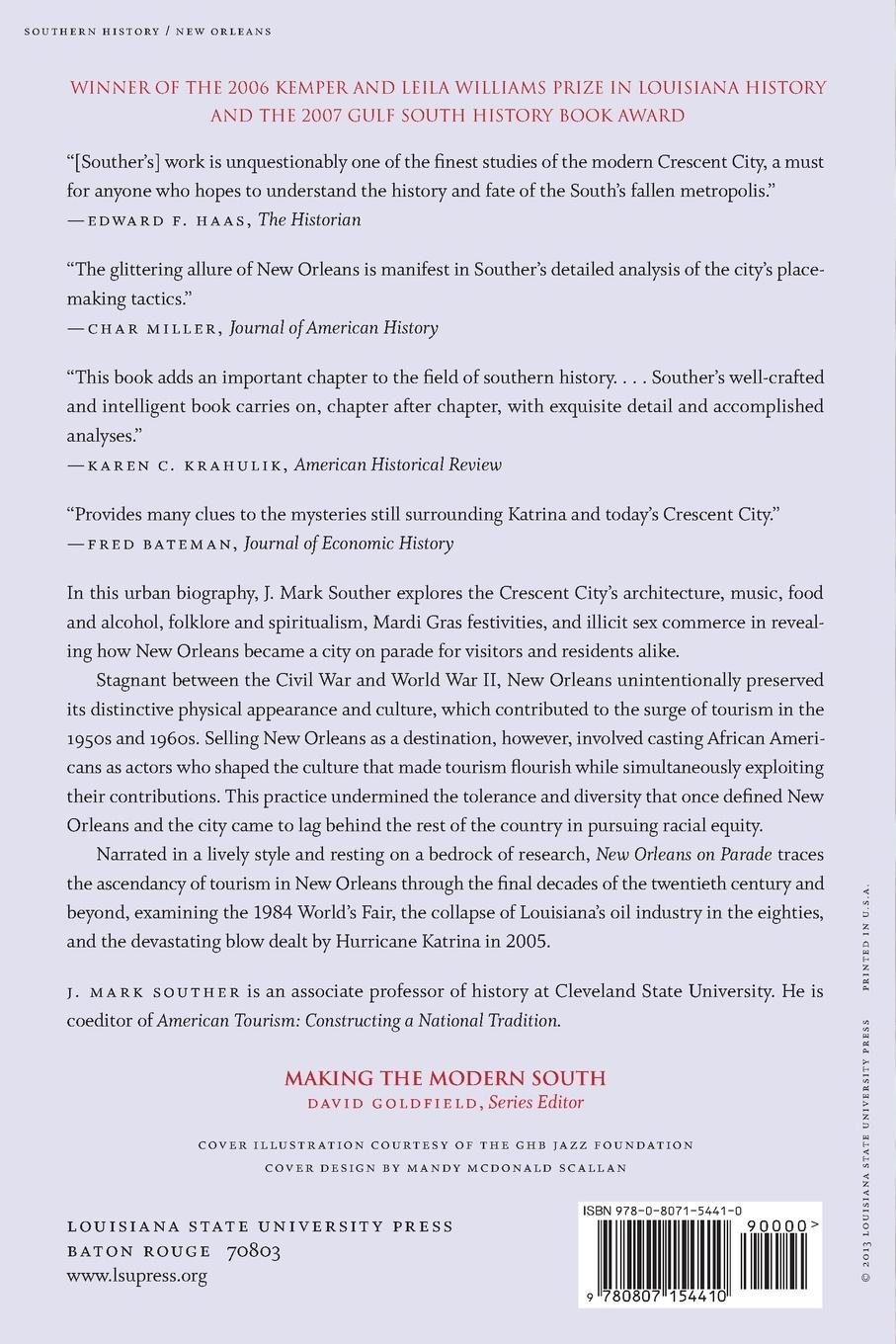 Rückseitencover New Orleans on Parade