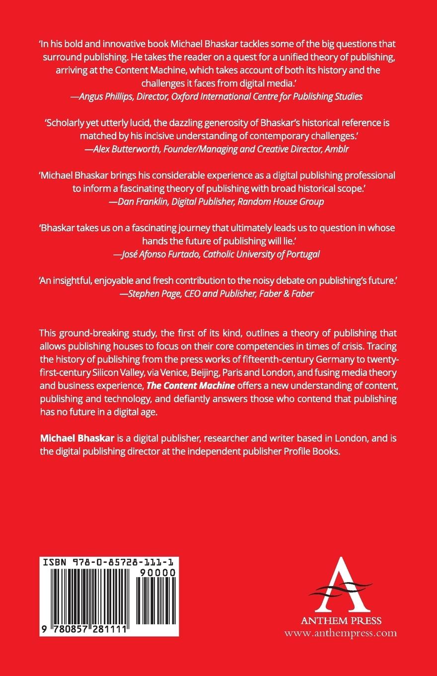 Rückseitencover The Content Machine