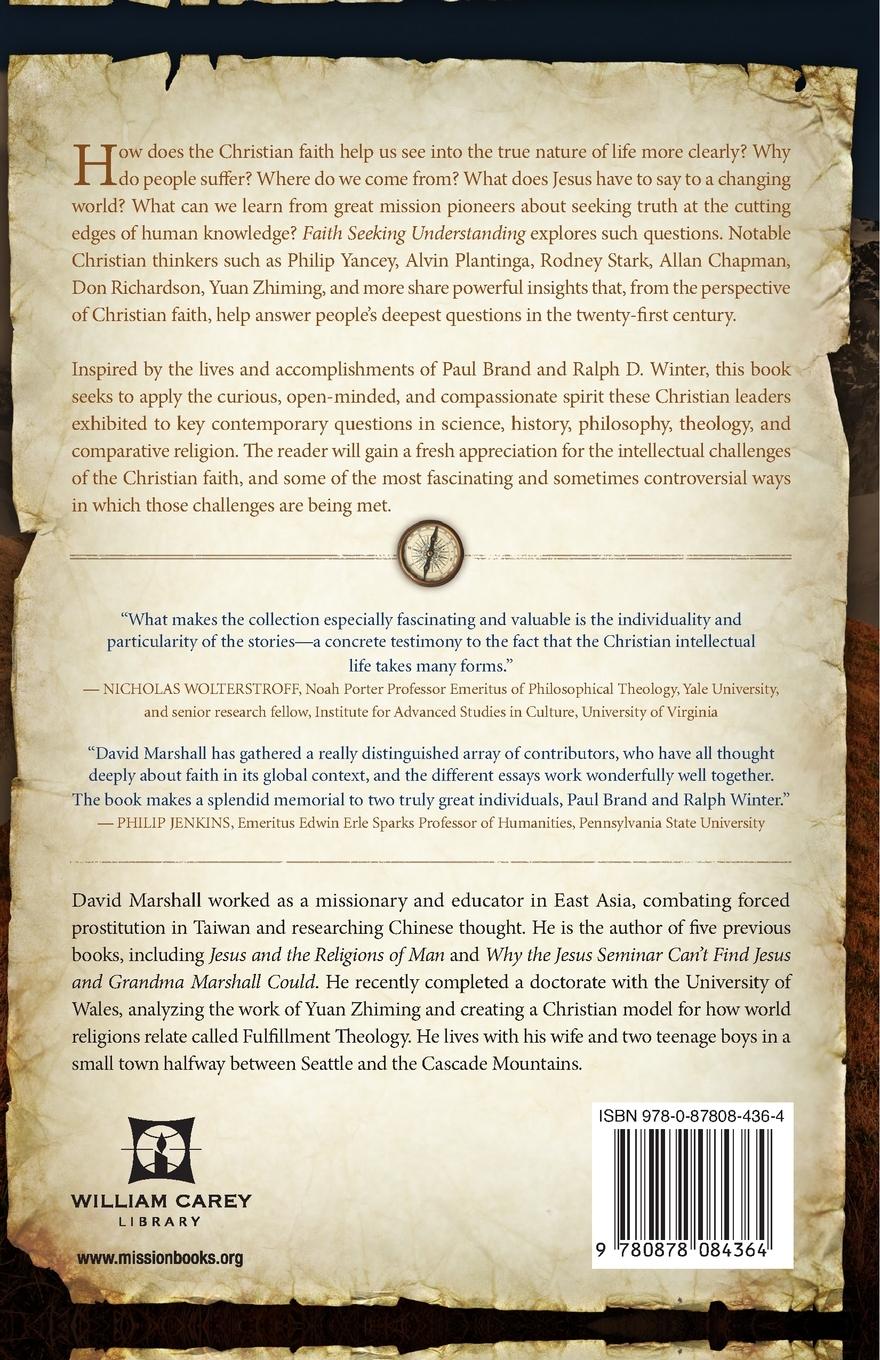 Rückseitencover Faith Seeking Understanding