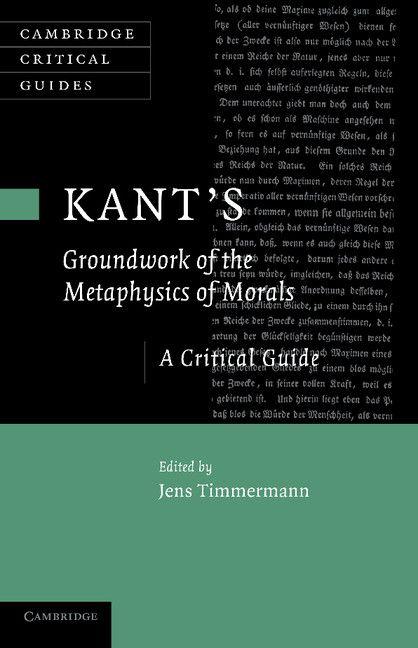 Vorderes Coverbild Kant's 'Groundwork of the Metaphysics of Morals'