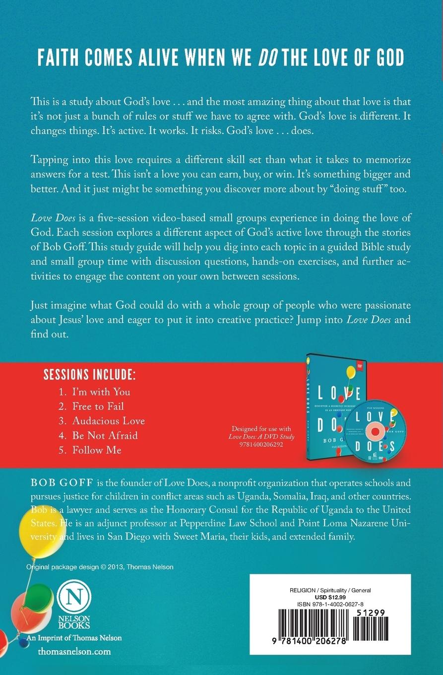 Rückseitencover Love Does Bible Study Guide