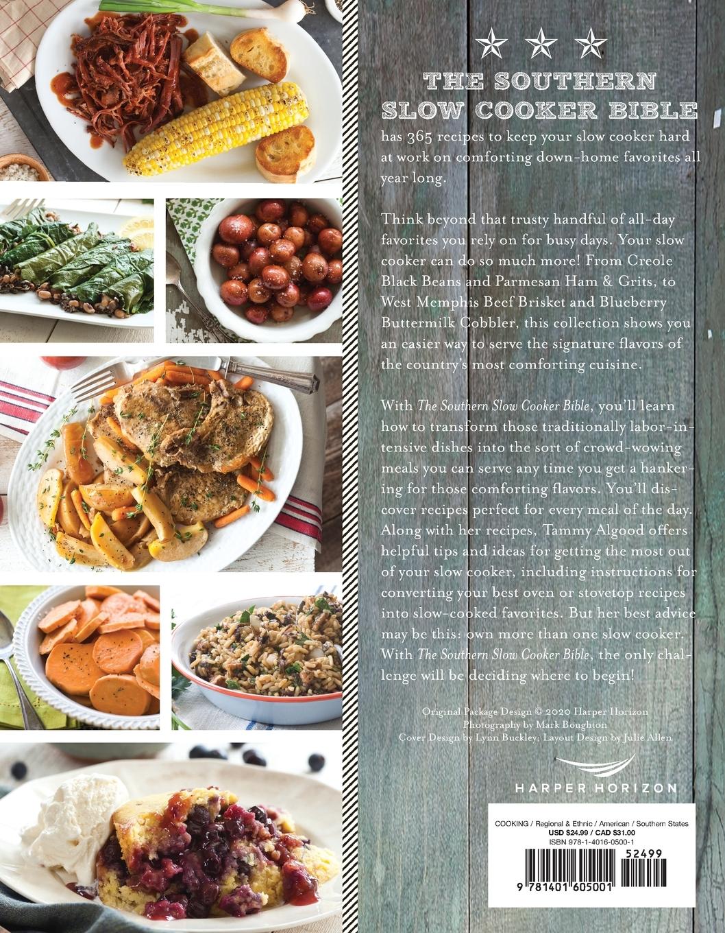Rückseitencover The Southern Slow Cooker Bible