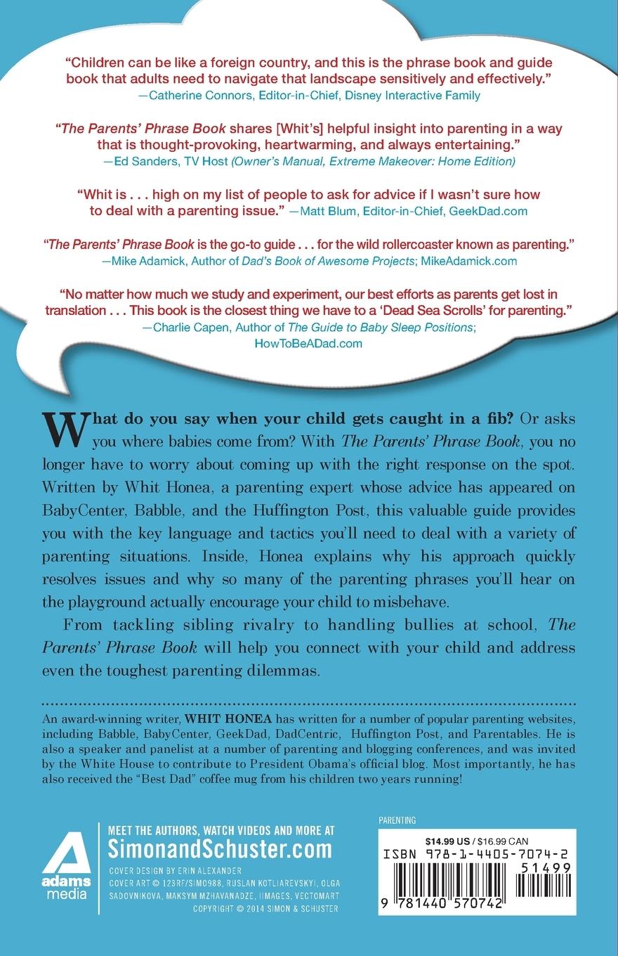 Rückseitencover Parents' Phrase Book