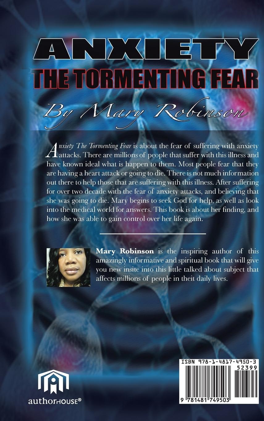 Rückseitencover Anxiety The Tormenting Fear