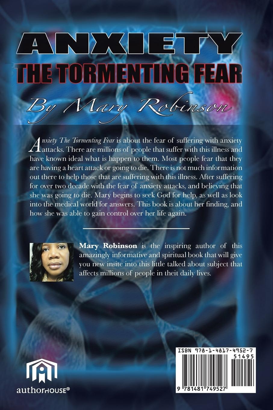 Rückseitencover Anxiety The Tormenting Fear