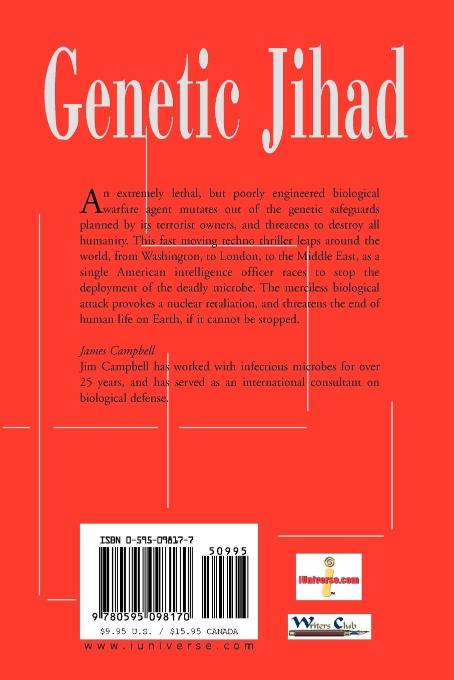Rückseitencover Genetic Jihad