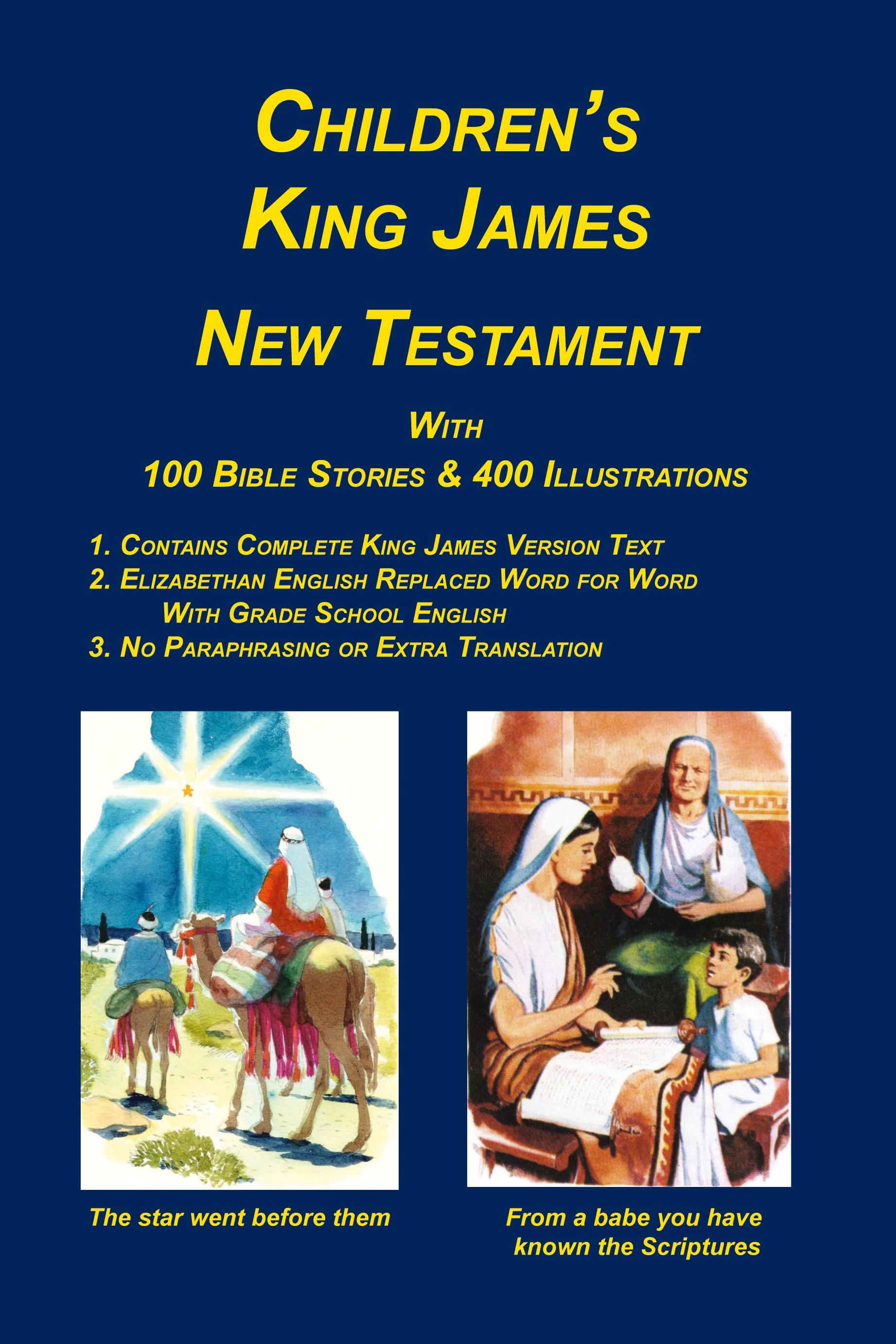Vorderes Coverbild Children's King James Bible, New Testament