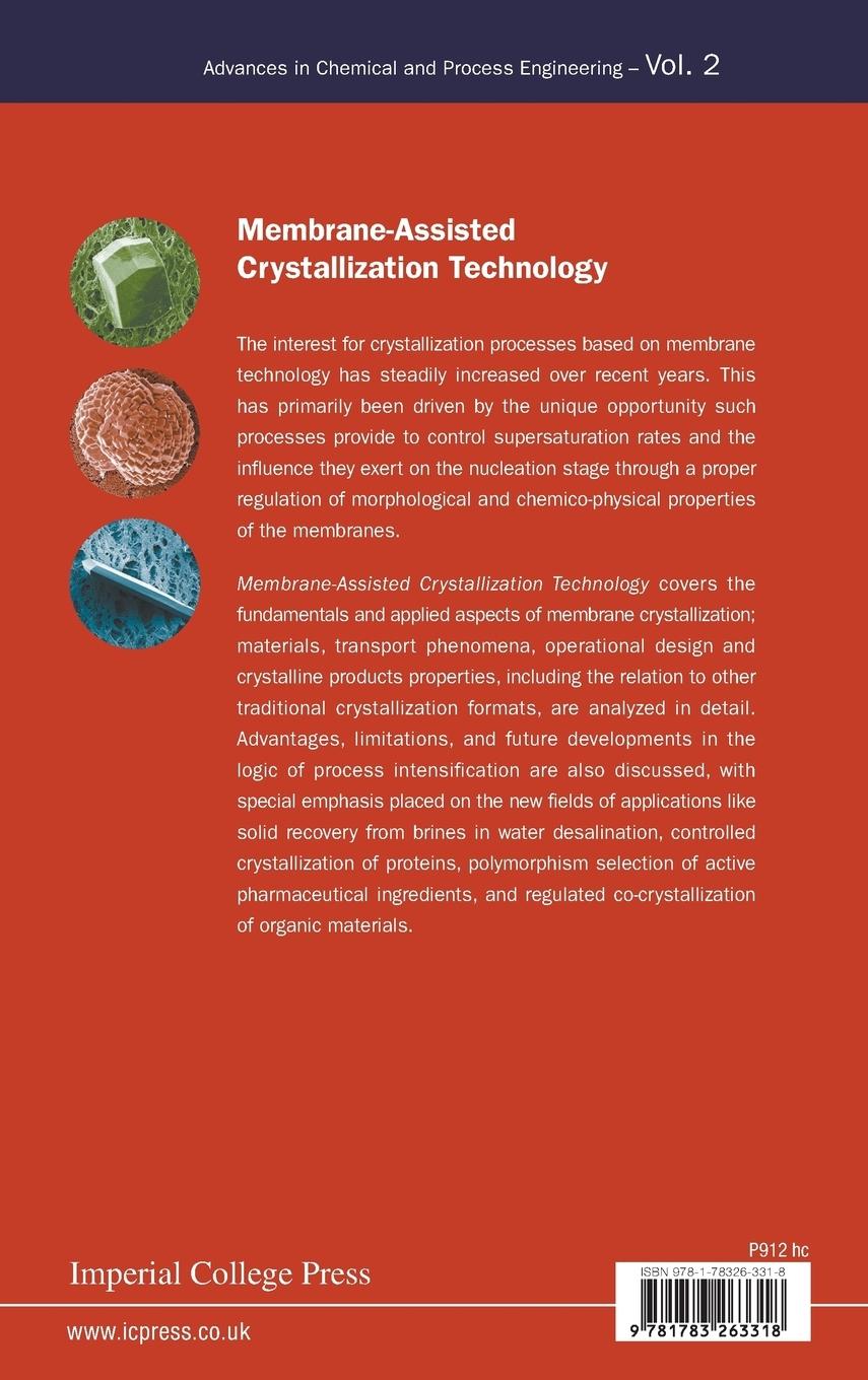 Rückseitencover MEMBRANE-ASSISTED CRYSTALLIZATION TECHNOLOGY
