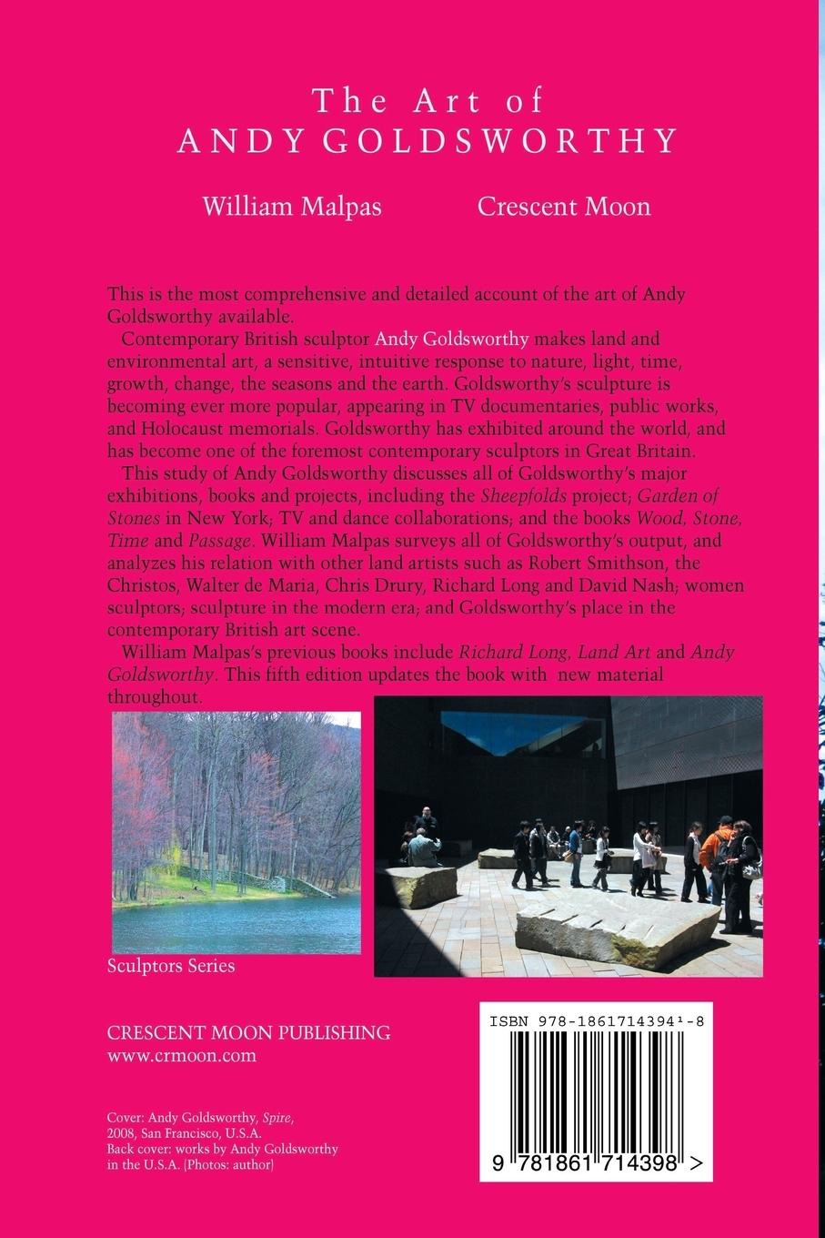 Rückseitencover The Art of Andy Goldsworthy