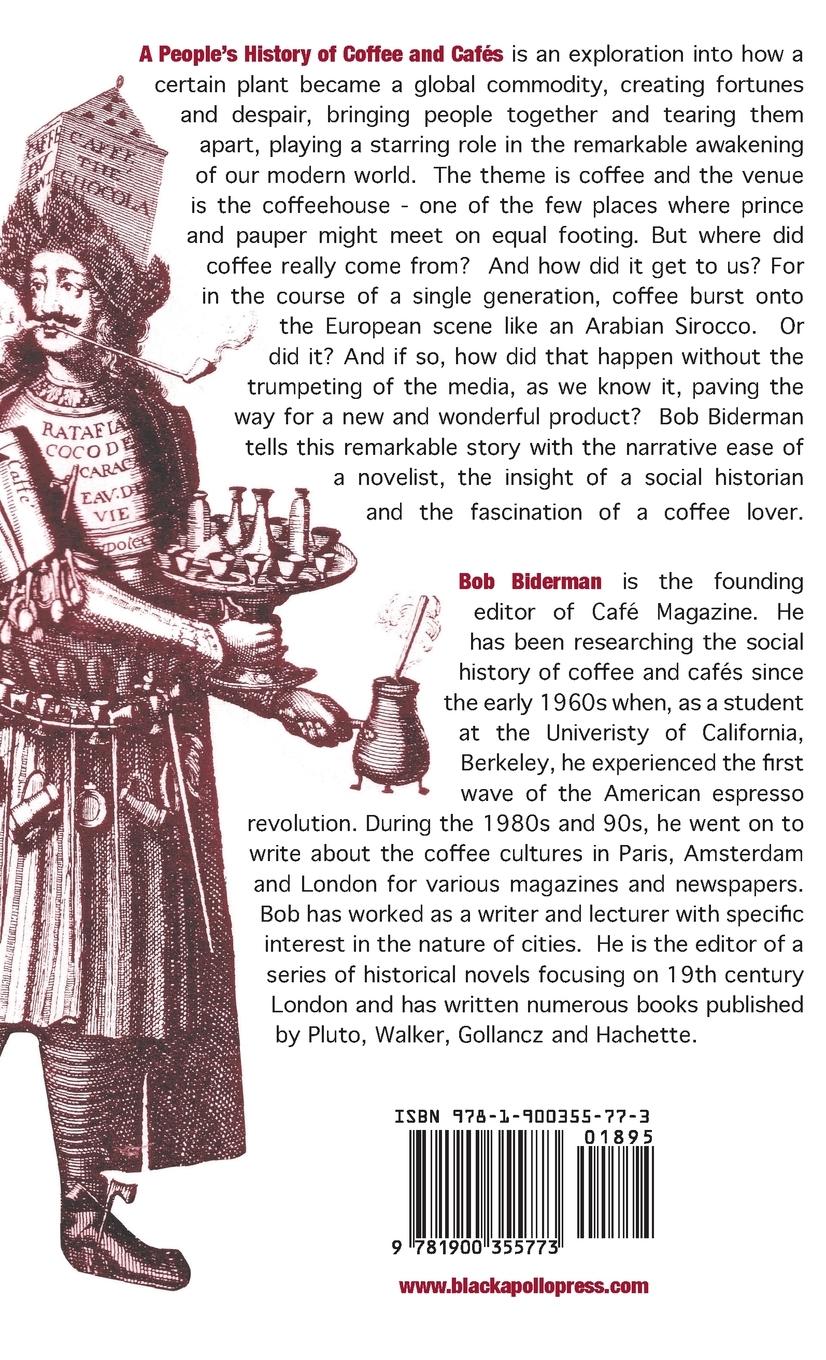 Rückseitencover A People's History of Coffee and Cafés