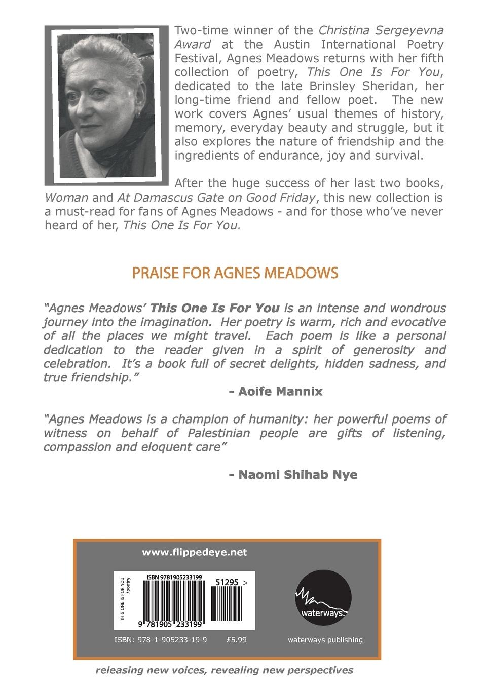 Rückseitencover This One Is for You