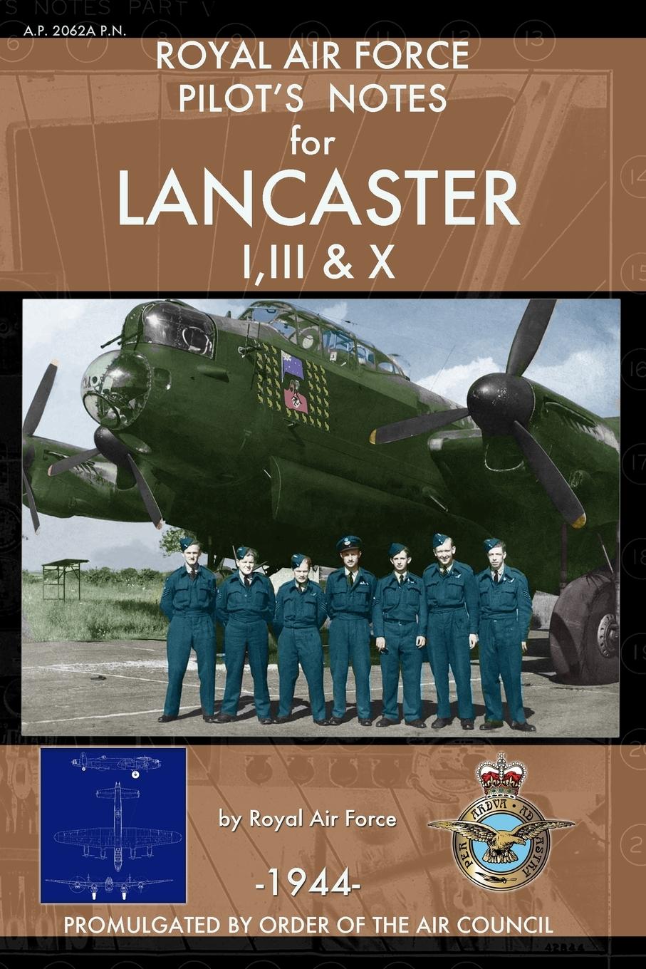 Vorderes Coverbild Royal Air Force Pilot's Notes for Lancaster I, III & X