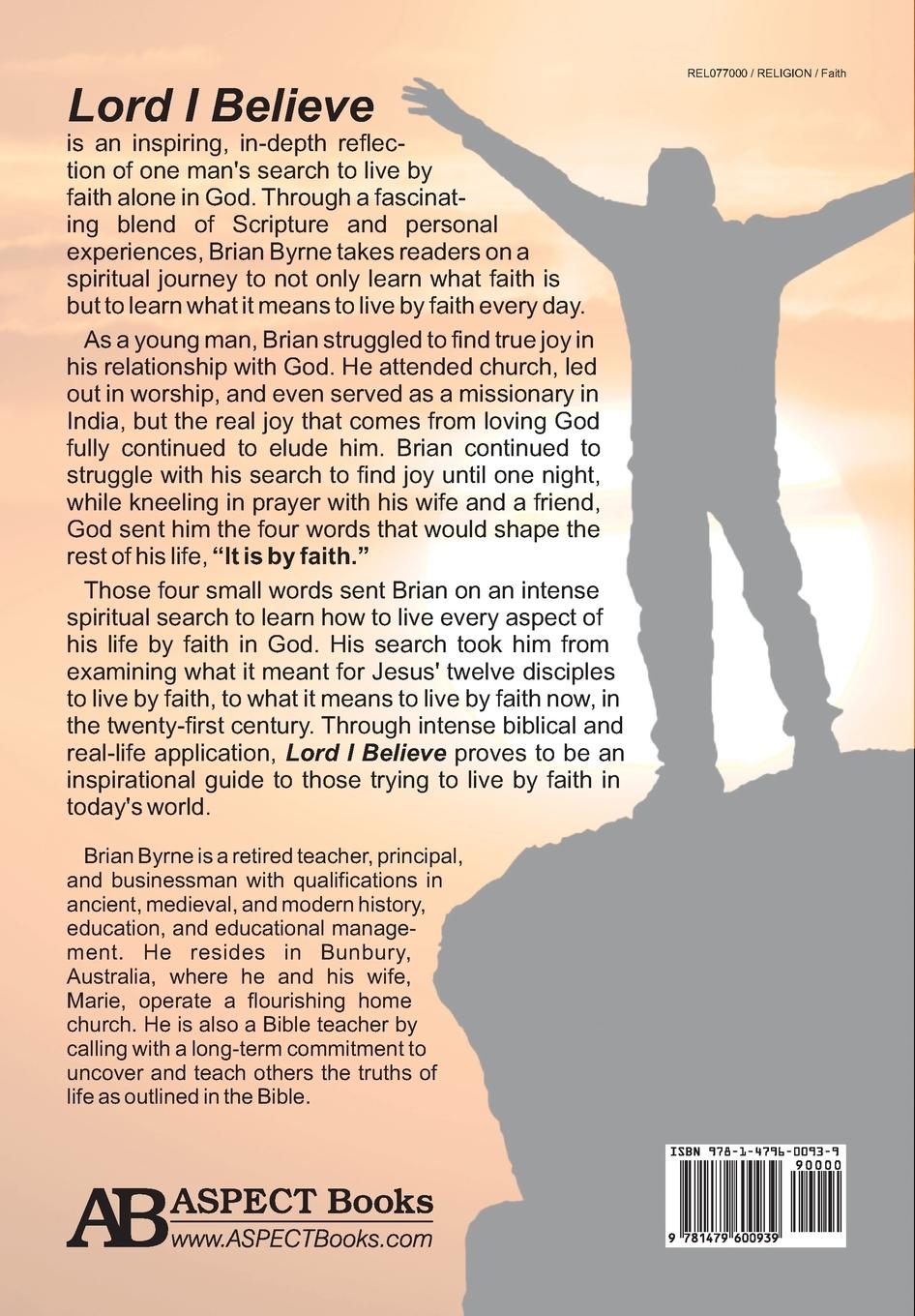 Rückseitencover Lord I Believe