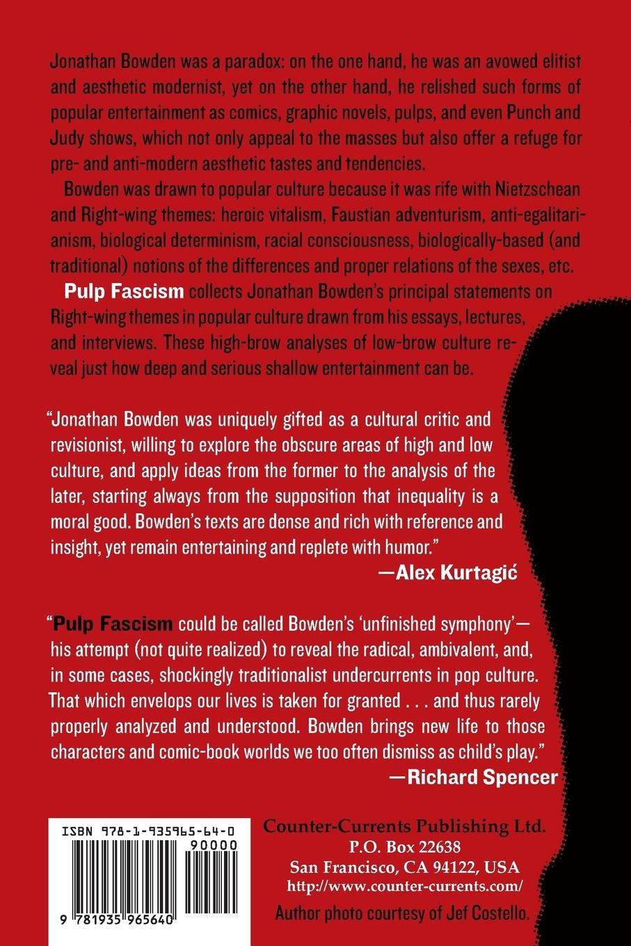 Rückseitencover Pulp Fascism
