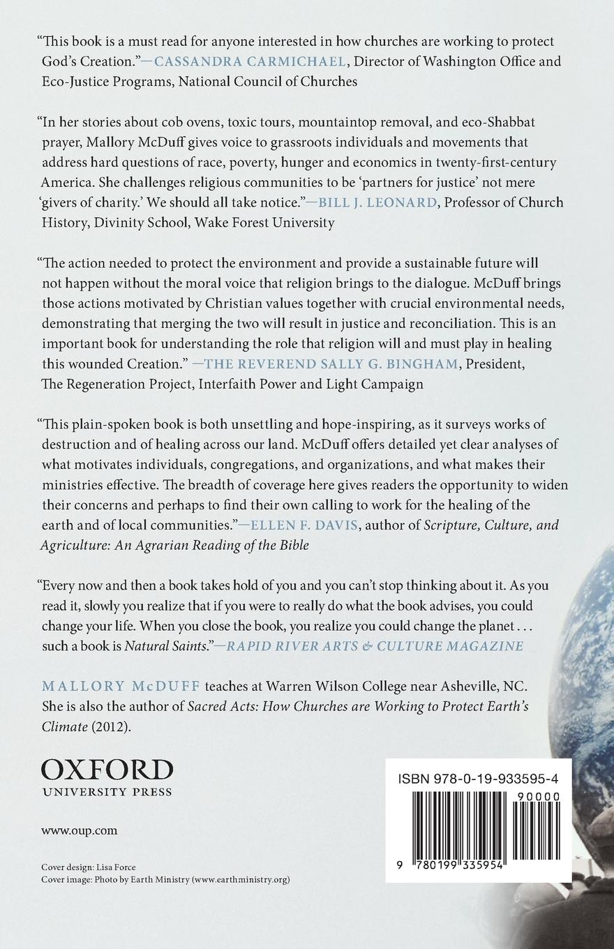 Rückseitencover Natural Saints