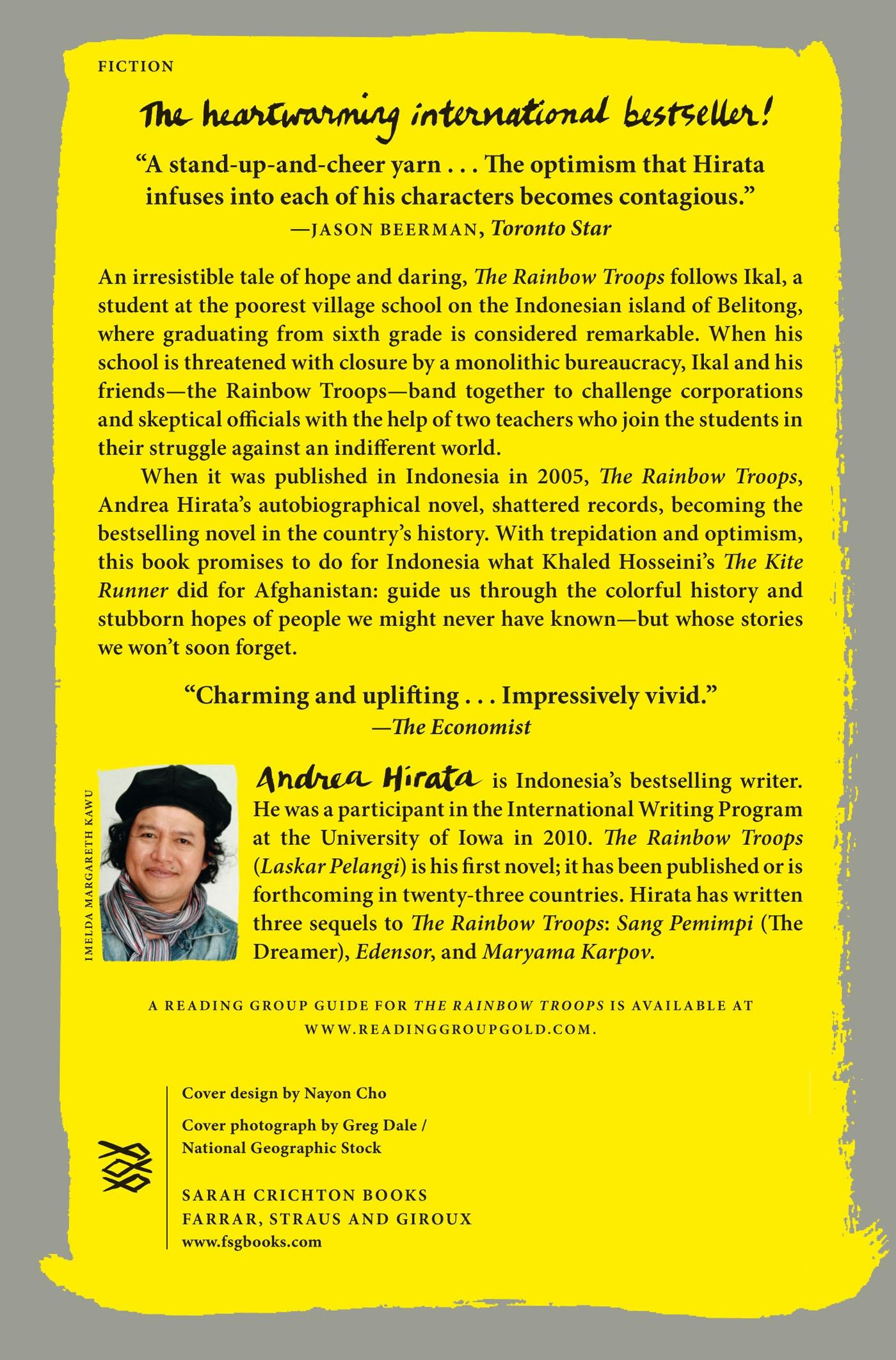 Rückseitencover The Rainbow Troops