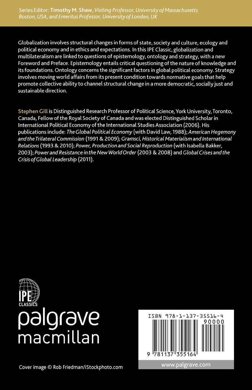 Rückseitencover Globalization, Democratization and Multilateralism