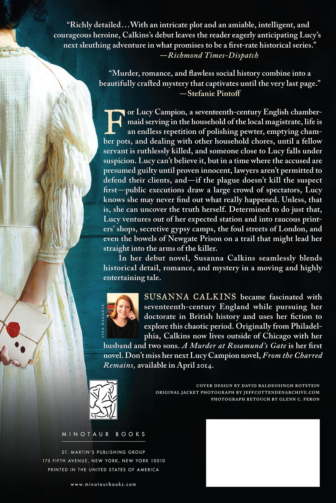 Rückseitencover Murder at Rosamund's Gate