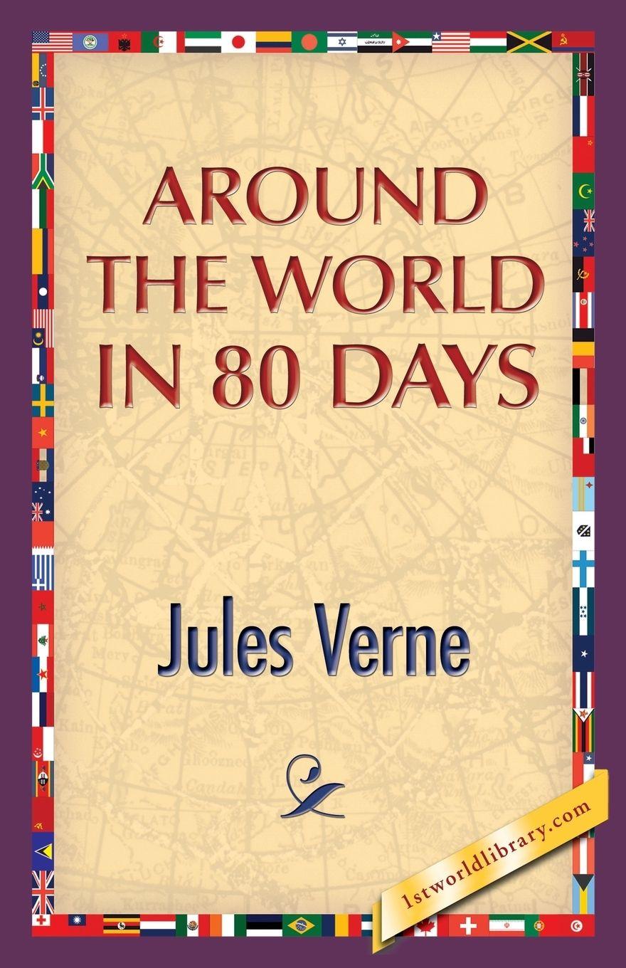 Vorderes Coverbild Around the World in 80 Days