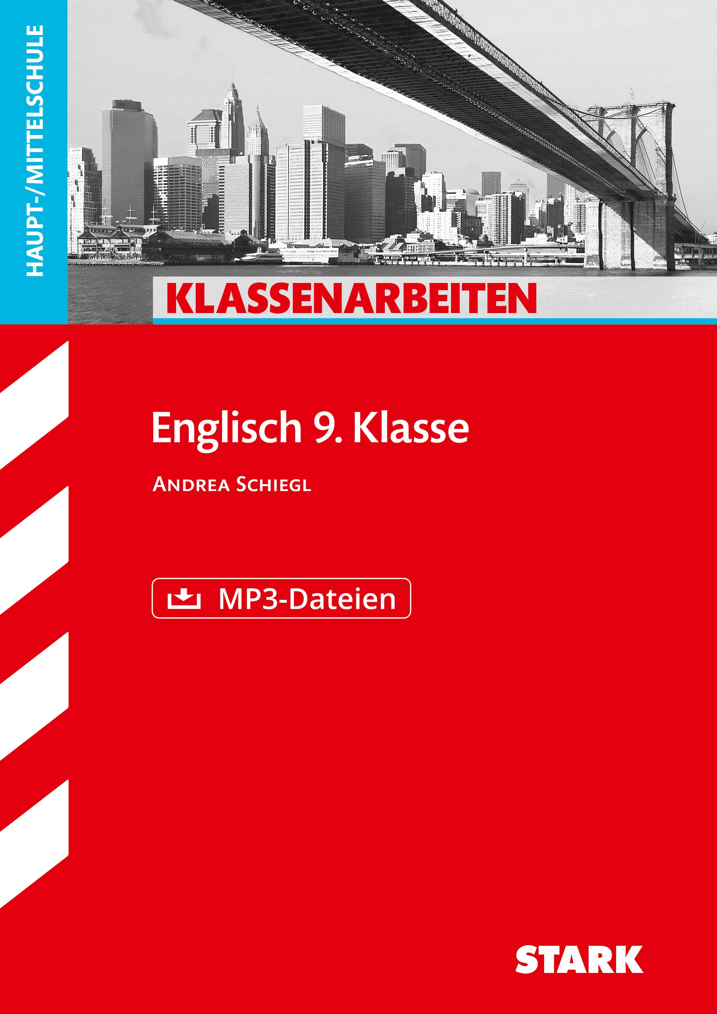 Vorderes Coverbild Klassenarbeiten Haupt-/Mittelschule - Englisch 9. Klasse, mit MP3-Dateien