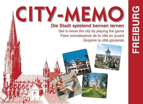 Vorderes Coverbild City-Memo. Das Freiburg Spiel