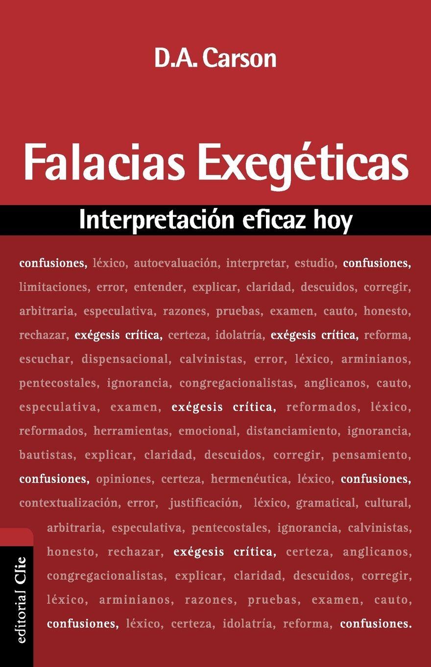 Vorderes Coverbild Falacias exegéticas
