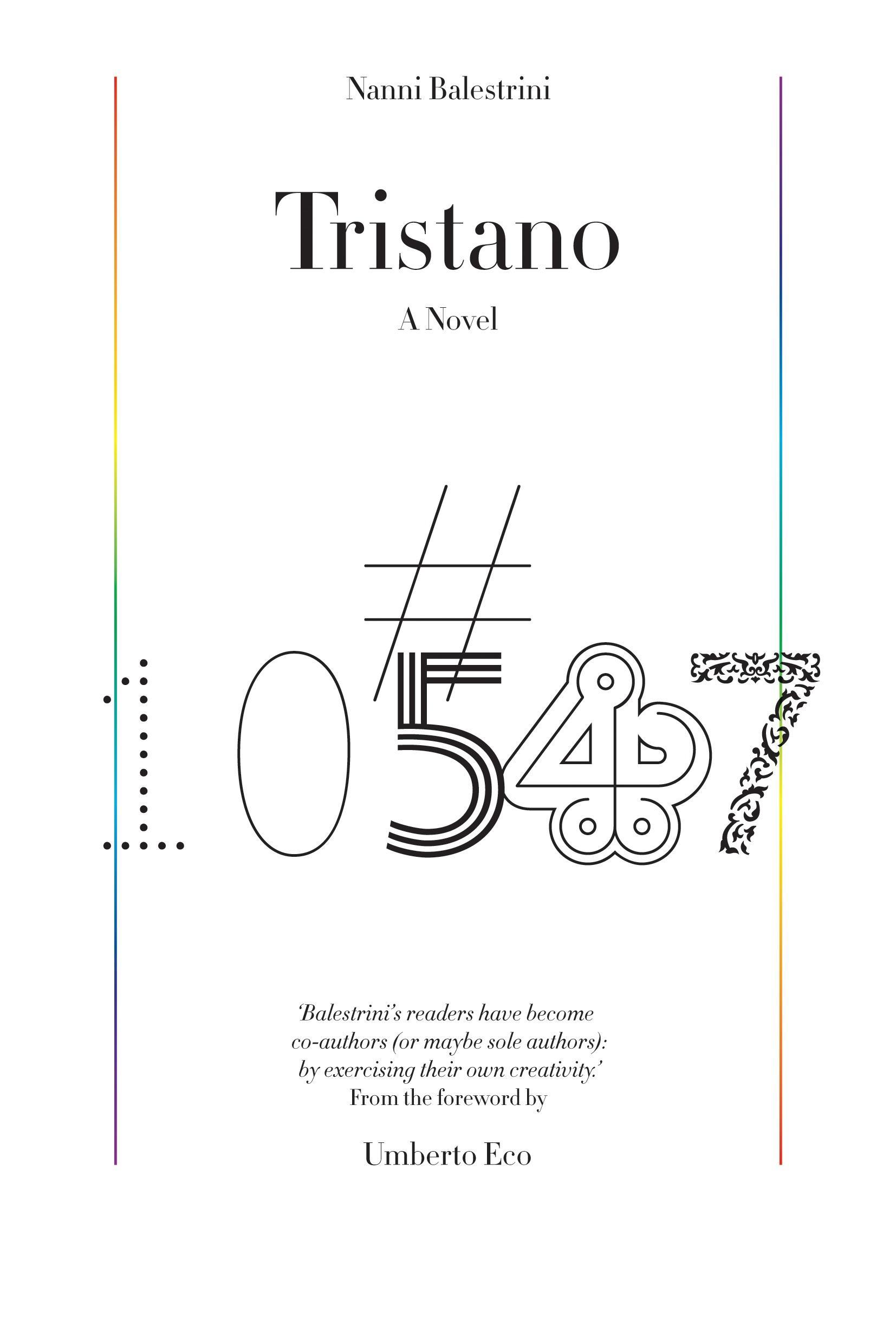 Vorderes Coverbild Tristano