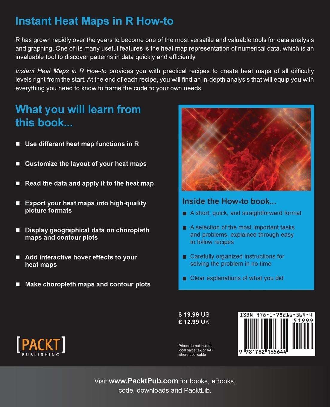 Rückseitencover Instant Heat Maps in R