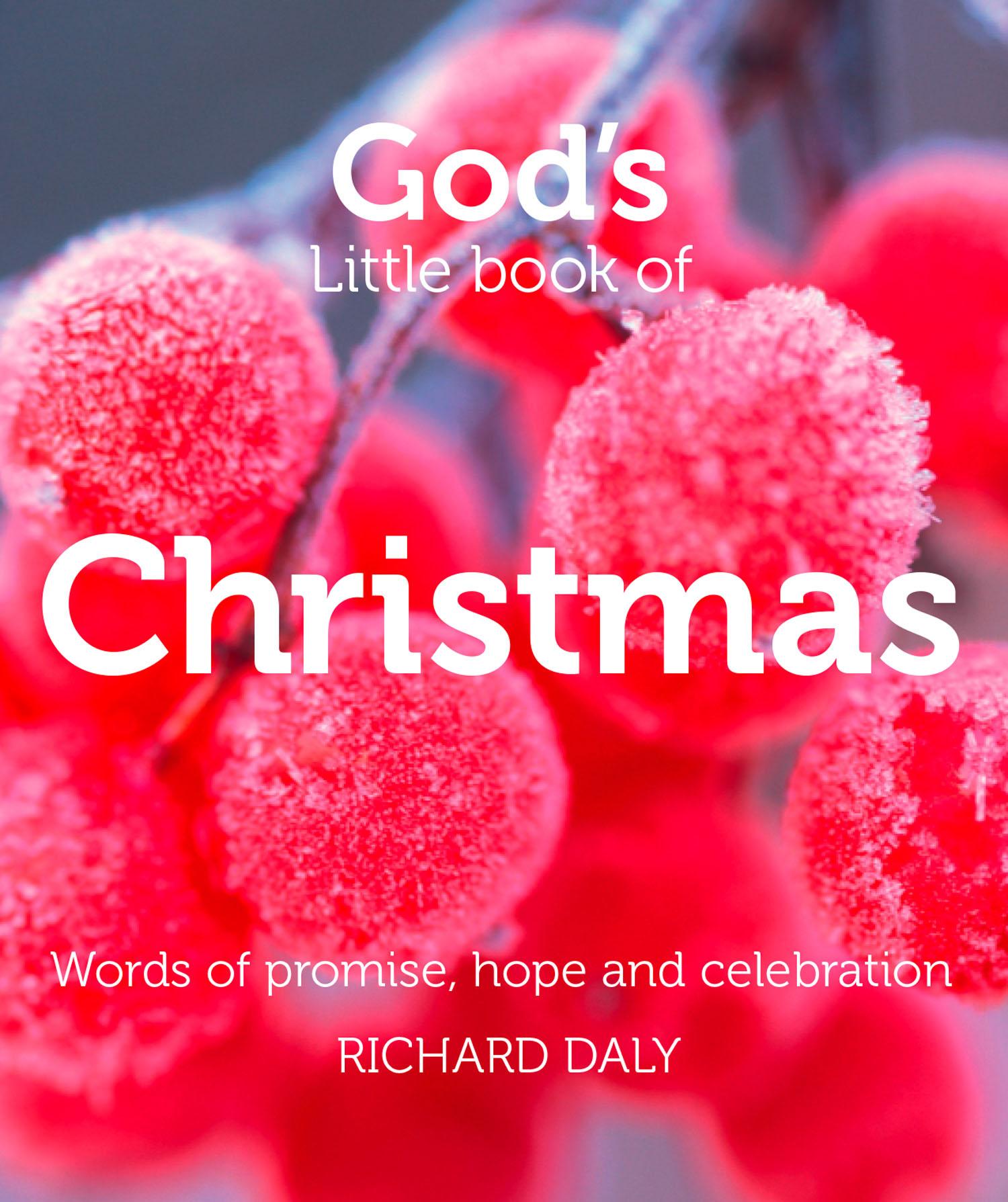 Vorderes Coverbild God's Little Book of Christmas