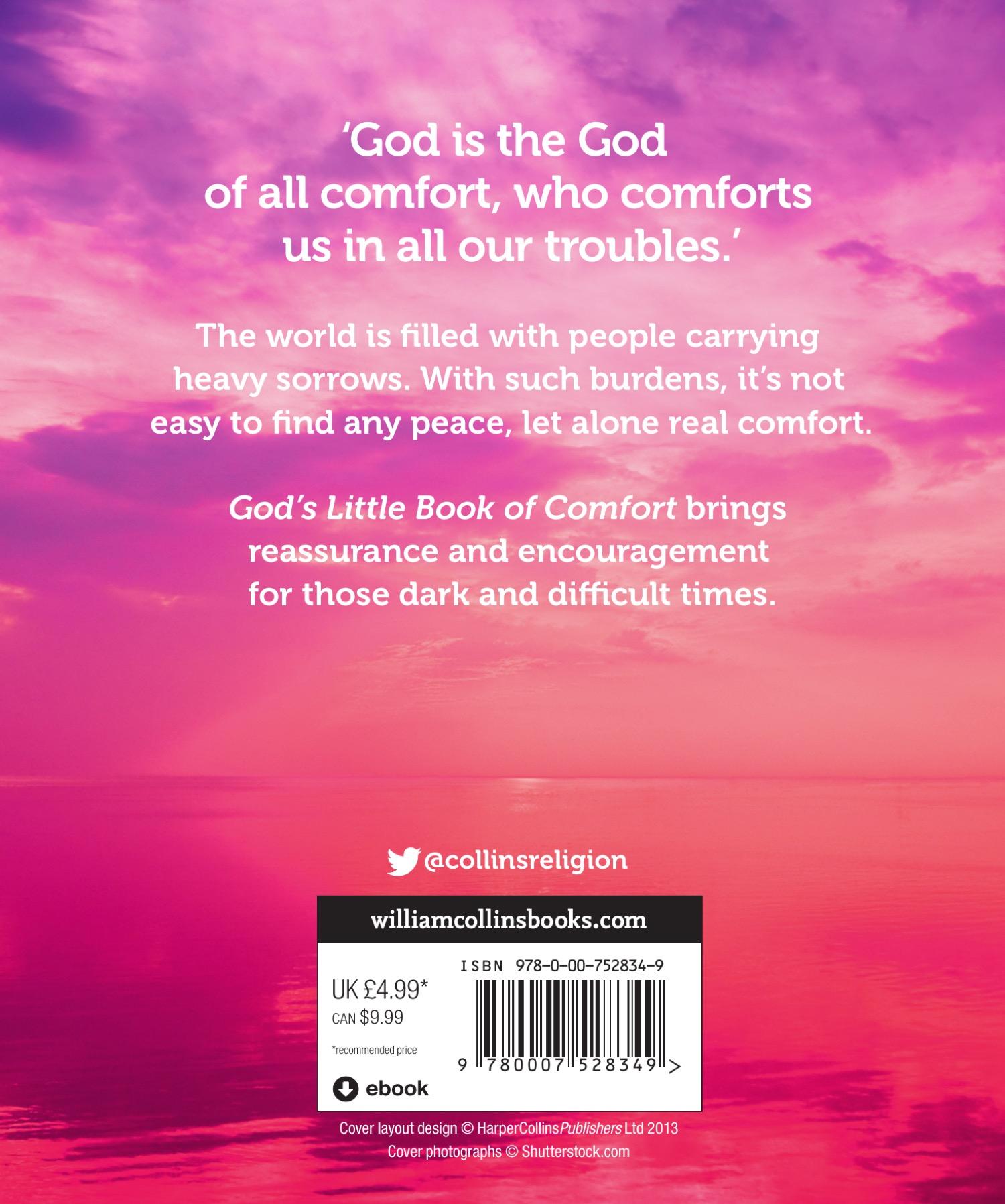 Rückseitencover God's Little Book of Comfort