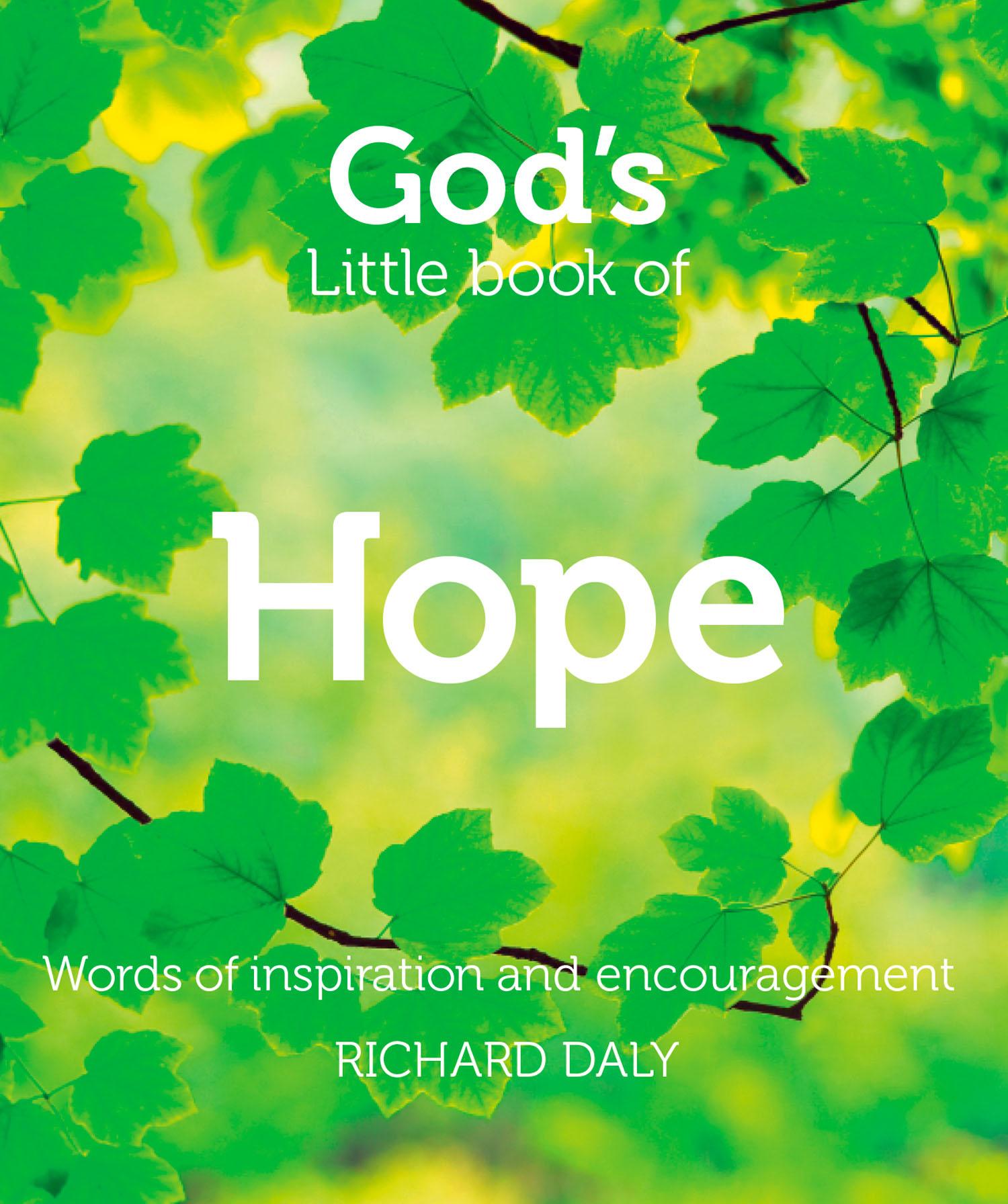 Vorderes Coverbild God's Little Book of Hope