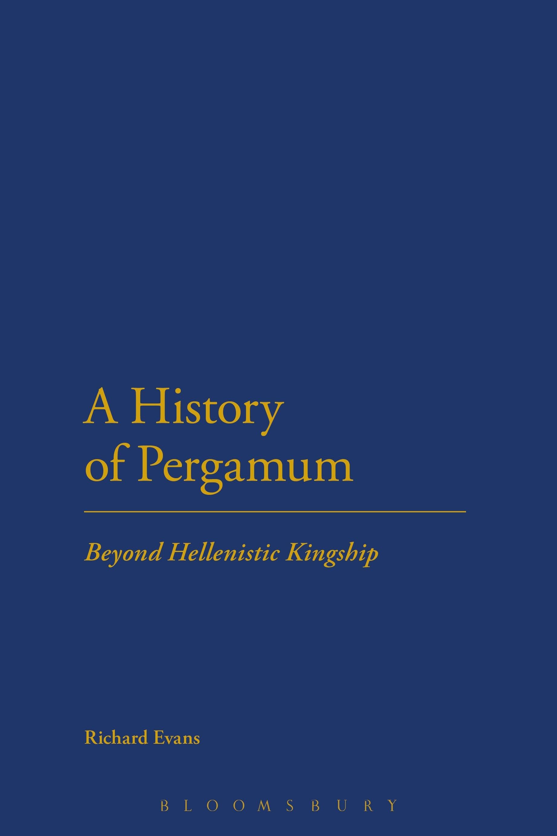 Vorderes Coverbild A History of Pergamum