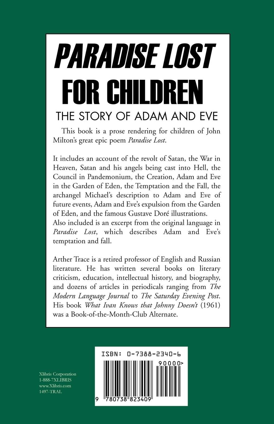 Rückseitencover Paradise Lost for Children