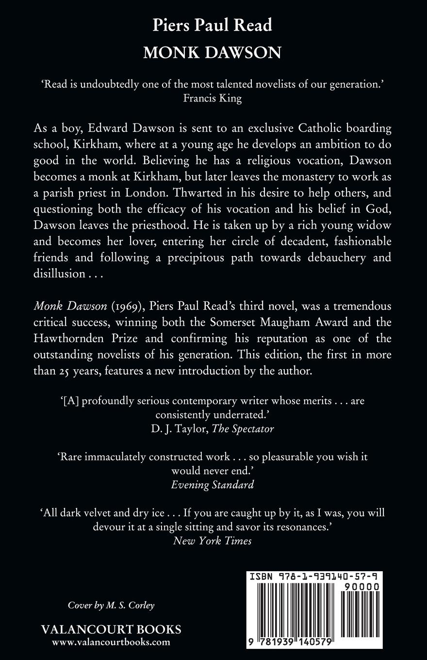 Rückseitencover Monk Dawson