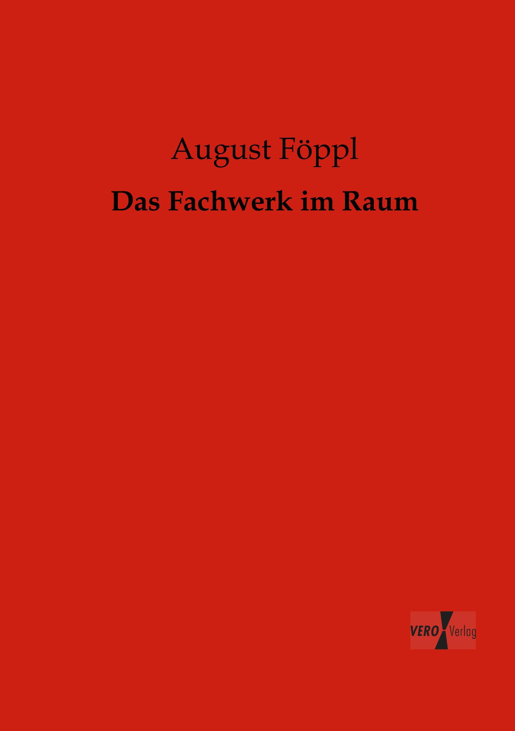 Vorderes Coverbild Das Fachwerk im Raum