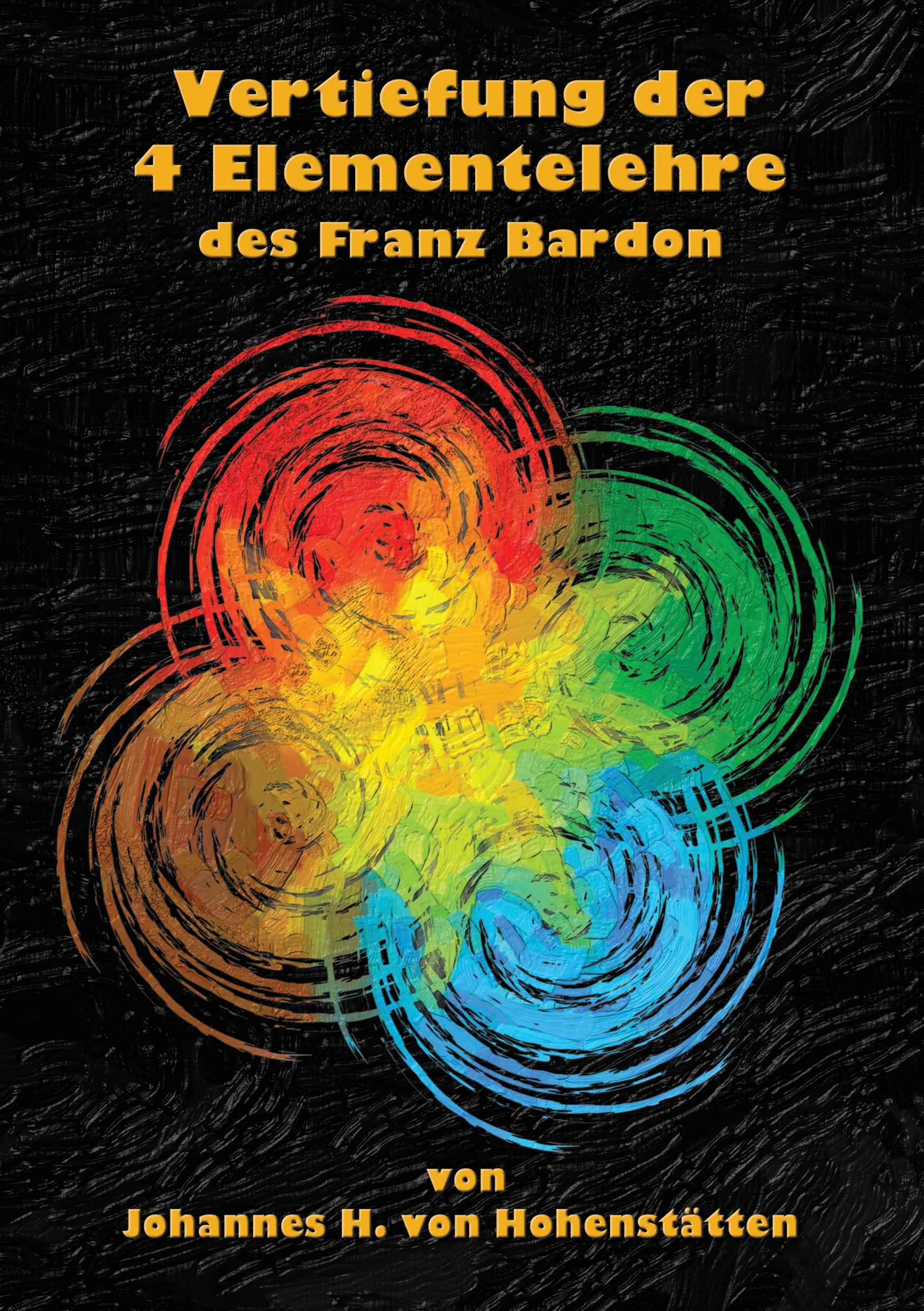 Vorderes Coverbild Vertiefung der 4 Elementelehre des Franz Bardon